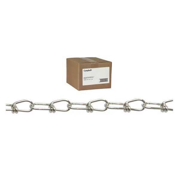 4/0 Double Loop (Inco) Chain, Galvanized, 100' per Carton