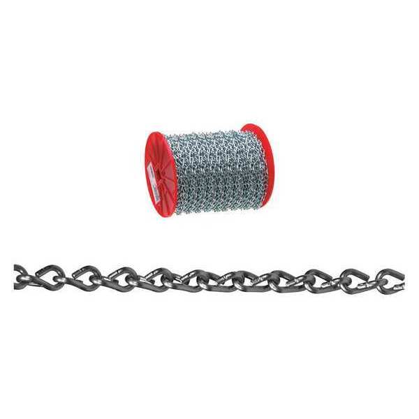 #16 Double Jack Chain, Zinc Plated, 200' per Reel