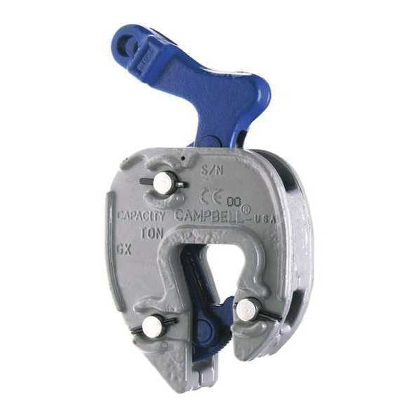 GX Plate Clamp with Chain Connector, 1/16