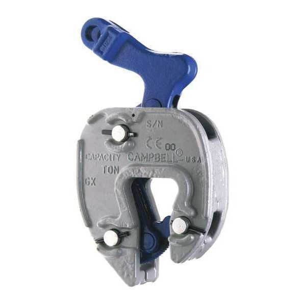 GX Plate Clamp with Chain Connector, 1/16
