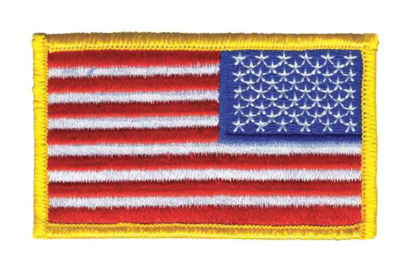 Embroidered Patch, U.S. Flag, Full