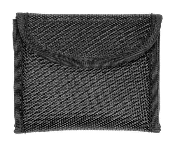 Glove Pouch, Double, Black, Nylon