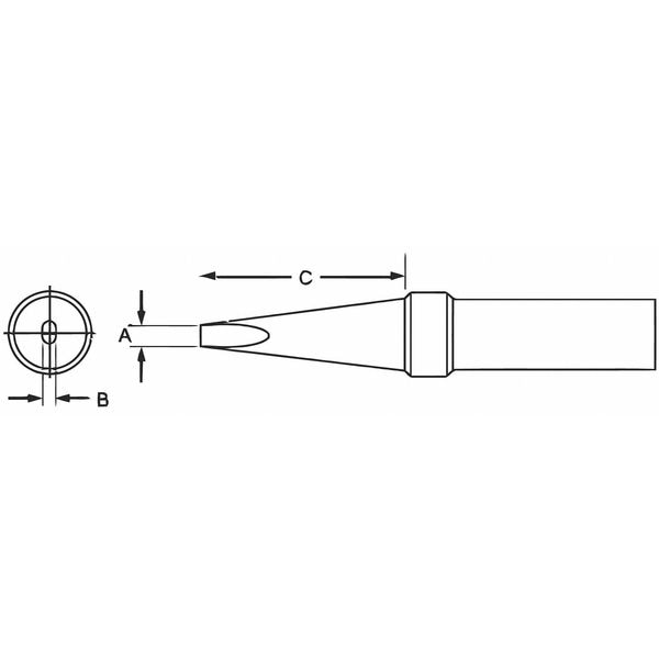 Soldering Tip 15/64 In.