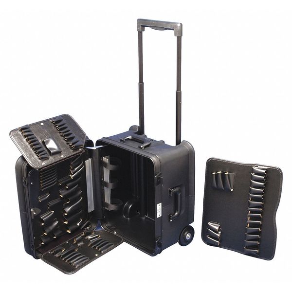 Attache Tool Case, 18Inx15Inx8In, Black