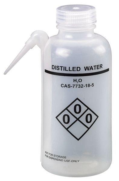 Translucent, Wash Bottle 16 oz., 4 Pack