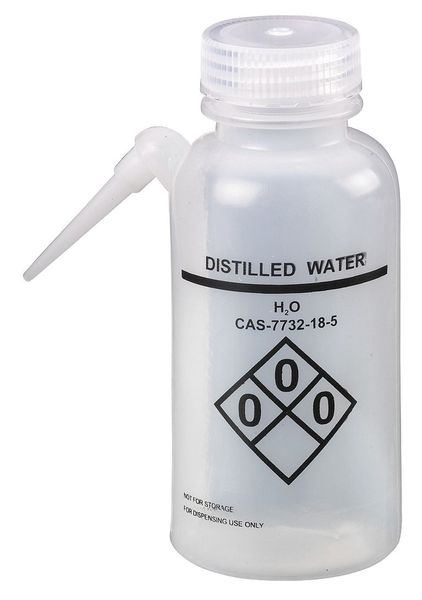 Translucent, Wash Bottle 8 oz., 4 Pack