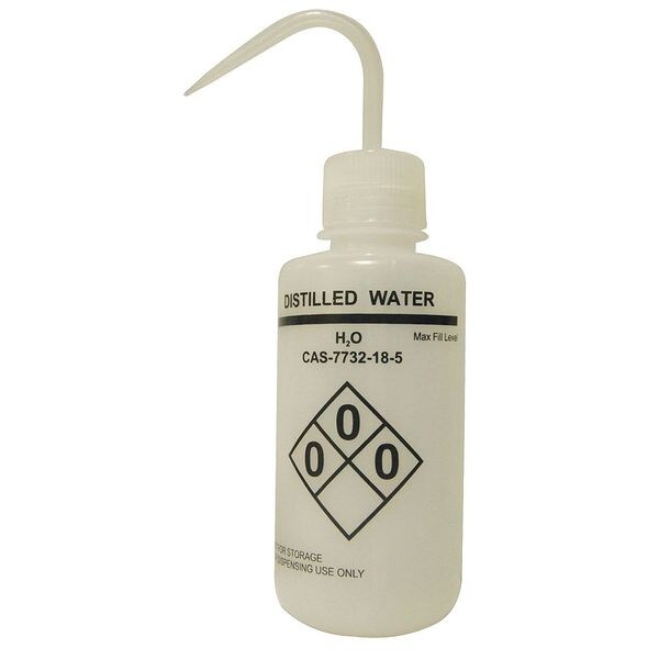 Translucent, Wash Bottle 16 oz., 6 Pack