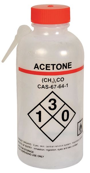 Translucent, Wash Bottle 8 oz., 4 Pack