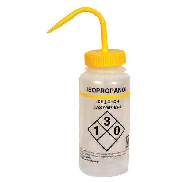 Translucent, Wash Bottle 16 oz., 6 Pack