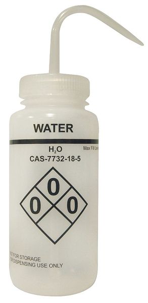 Translucent, Wash Bottle 16 oz., 6 Pack