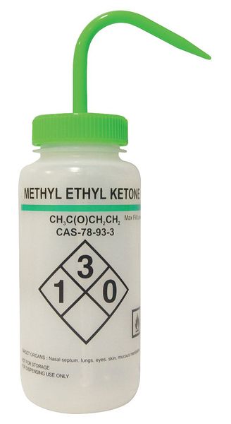 Translucent, Wash Bottle 16 oz., 6 Pack