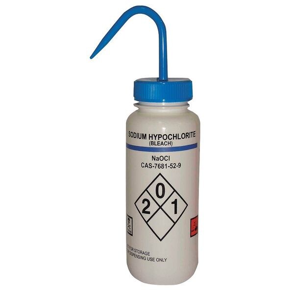 Translucent, Wash Bottle 16 oz., 6 Pack