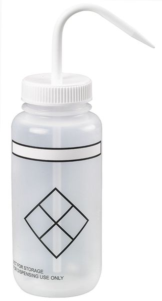 Translucent, Wash Bottle 16 oz., 6 Pack
