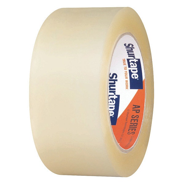 Packaging Tape, 48mm W, 100m L, 2 mil Thick, Clear, Standard Duty, 6 Pack