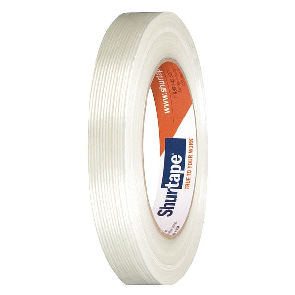 Packaging Tape, 55m L, Clear, 4-47/64