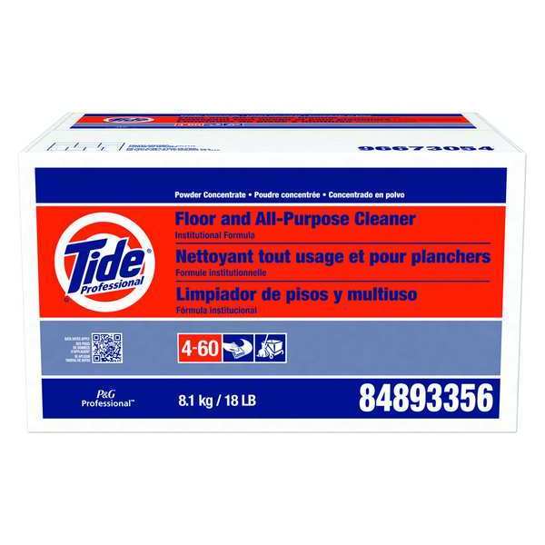 Floor Cleaner, 18 lb, White, Bland