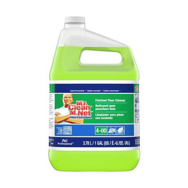 Floor Cleaner, 1 gal., Lemon, Yellow, PK3