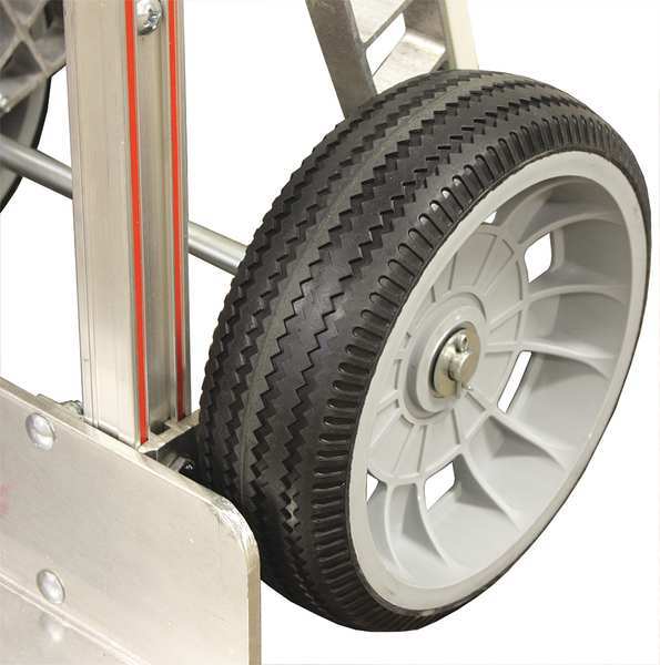 Pneumatic Wheel, 3-1/4 in. Hub, 300 lb.