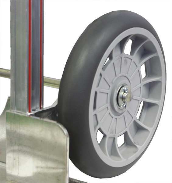 Balloon Cushion Wheel, 2-1/4 in Hub, 300lb