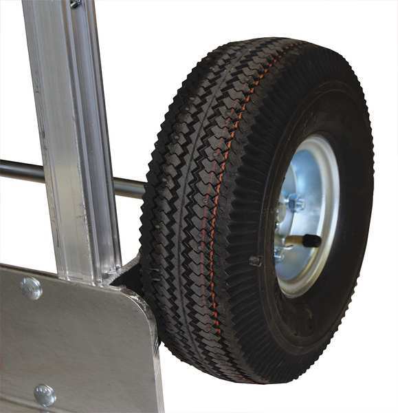 Pneumatic Wheel, 3-1/4 in. Hub, 300 lb.