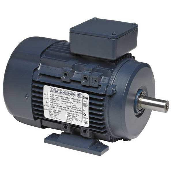 Metric Motor, 1 HP, 3.0/1.5A, 1740 rpm