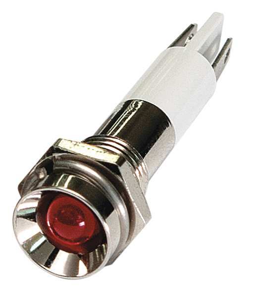 Protrude Indicator Light, Red, 24VDC