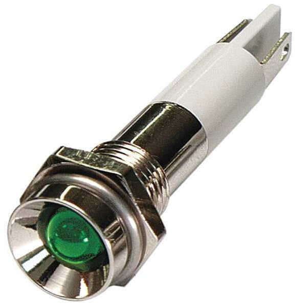 Protrude Indicator Light, Green, 24VDC