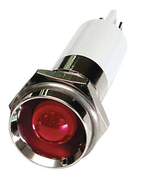 Protrude Indicator Light, Red, 12VDC