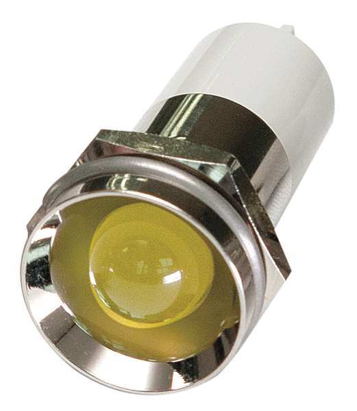 Protrude Indicator Light, Yellow, 12VDC