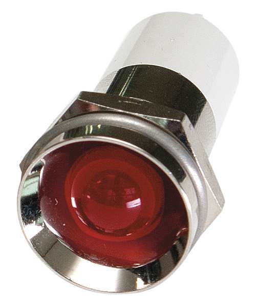 Protrude Indicator Light, Red, 24VDC