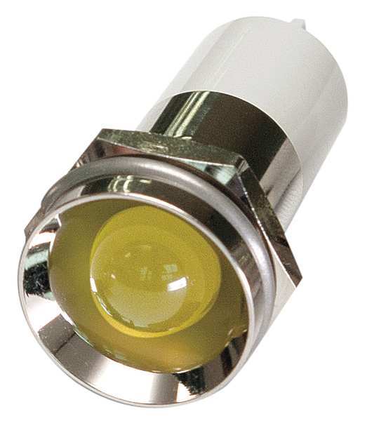 Protrude Indicator Light, Yellow, 24VDC