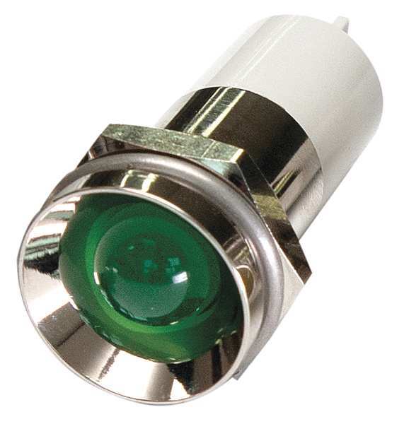 Protrude Indicator Light, Green, 24VDC