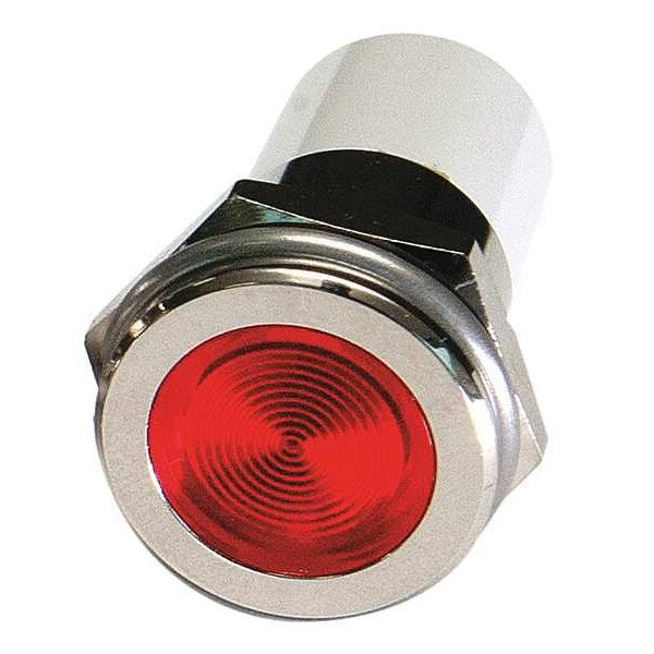 Flat Indicator Light, Red, 24VDC
