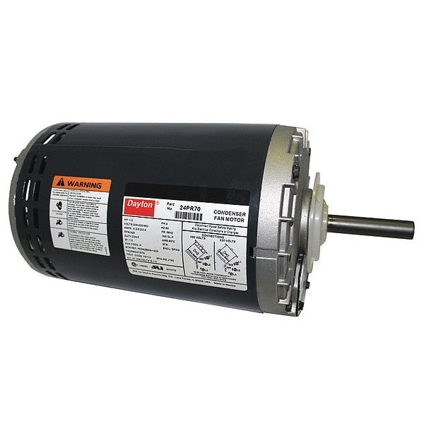 Condenser Fan Motor, 1 HP, 825 rpm, 60 Hz