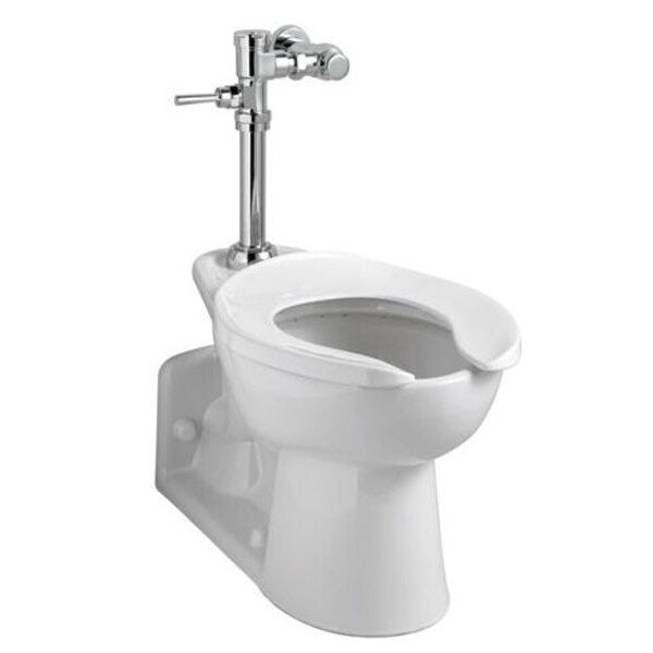 1.6 gpf, Toilet Manual Flush Valve, 1 in IPS Inlet