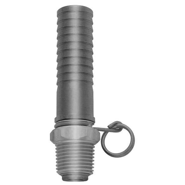 Swivel Hose Adapter, 1/2 In., Stain. Steel