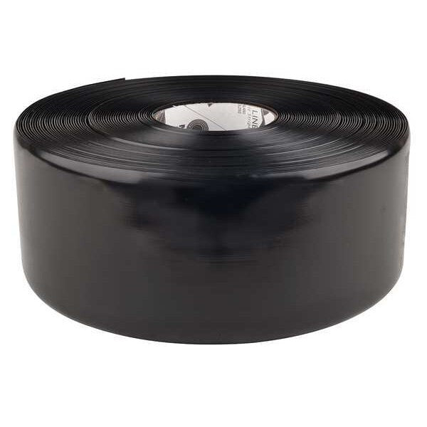 Floor Marking Tape, Roll, Black, Solid, PVC