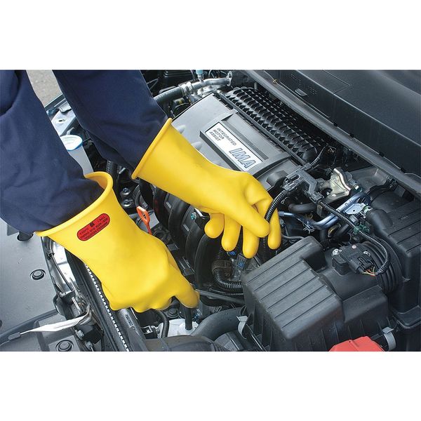 Hyflex Electrical Gloves, Class 2, Yellow, Sz11, PR