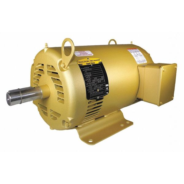 3-Phase General Purpose Motor, 5 HP, 184T Frame, 208-230/460V AC Voltage, 1,750 Nameplate RPM