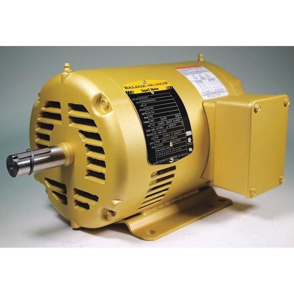 3-Phase General Purpose Motor, 1 1/2 HP, 145T Frame, 230/460V AC Voltage, 1,755 Nameplate RPM