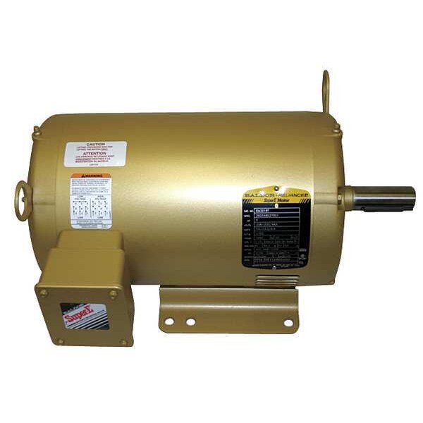 3-Phase General Purpose Motor, 1 HP, 143TC Frame, 208-230/460V AC Voltage, 1,760 Nameplate RPM