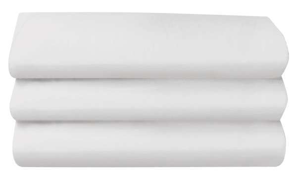 CozyFitâ¢ Cot Sheets, Standard Size, White, 12PK