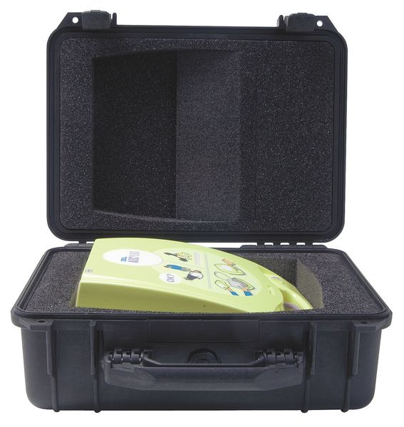 AED Protector Case, High-Impact Structural Copolymer, Black