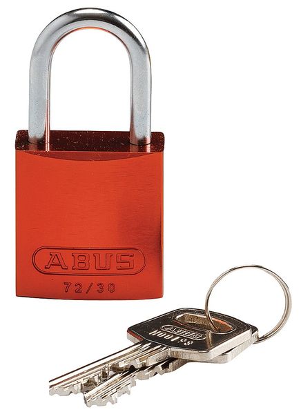 Lockout Padlock, KD, Orange, 1-7/16