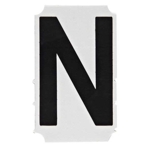 Letter Label, N, PK10