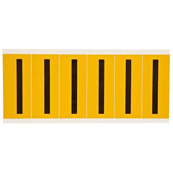 Letter Label, I, 1-1/2 in. W x 3-1/2 in. H
