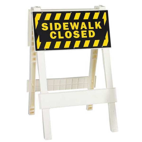 BARRICADE TYPE I INSIDEWALK CLOSEDIN