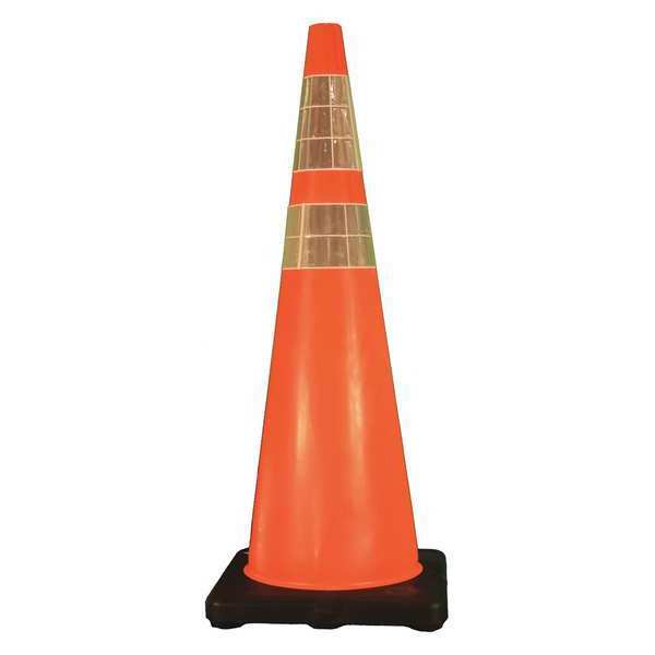 CONE 36IN 6IN/4INCOLLAR, RED/ORANGE