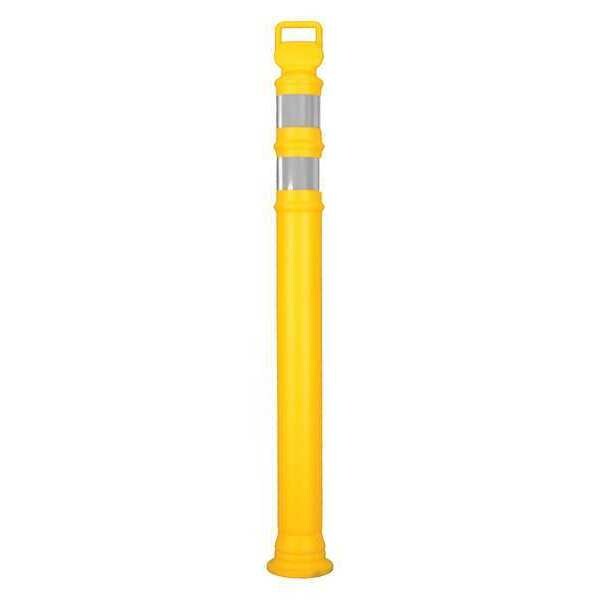 Yellow EASY GRAB DELINEATOR POST FLARED 45IN ; ft. Polyethylene
