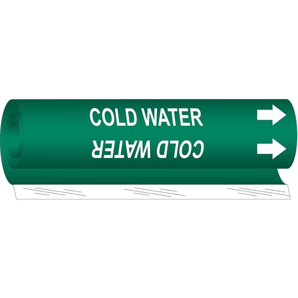 Pipe Marker, Cold Water, 5658-O
